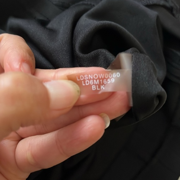 Karl Lagerfeld Paris Sleeveless Black A-Line Dress with Chain‎ Detail Size 4 - Picture 12 of 12